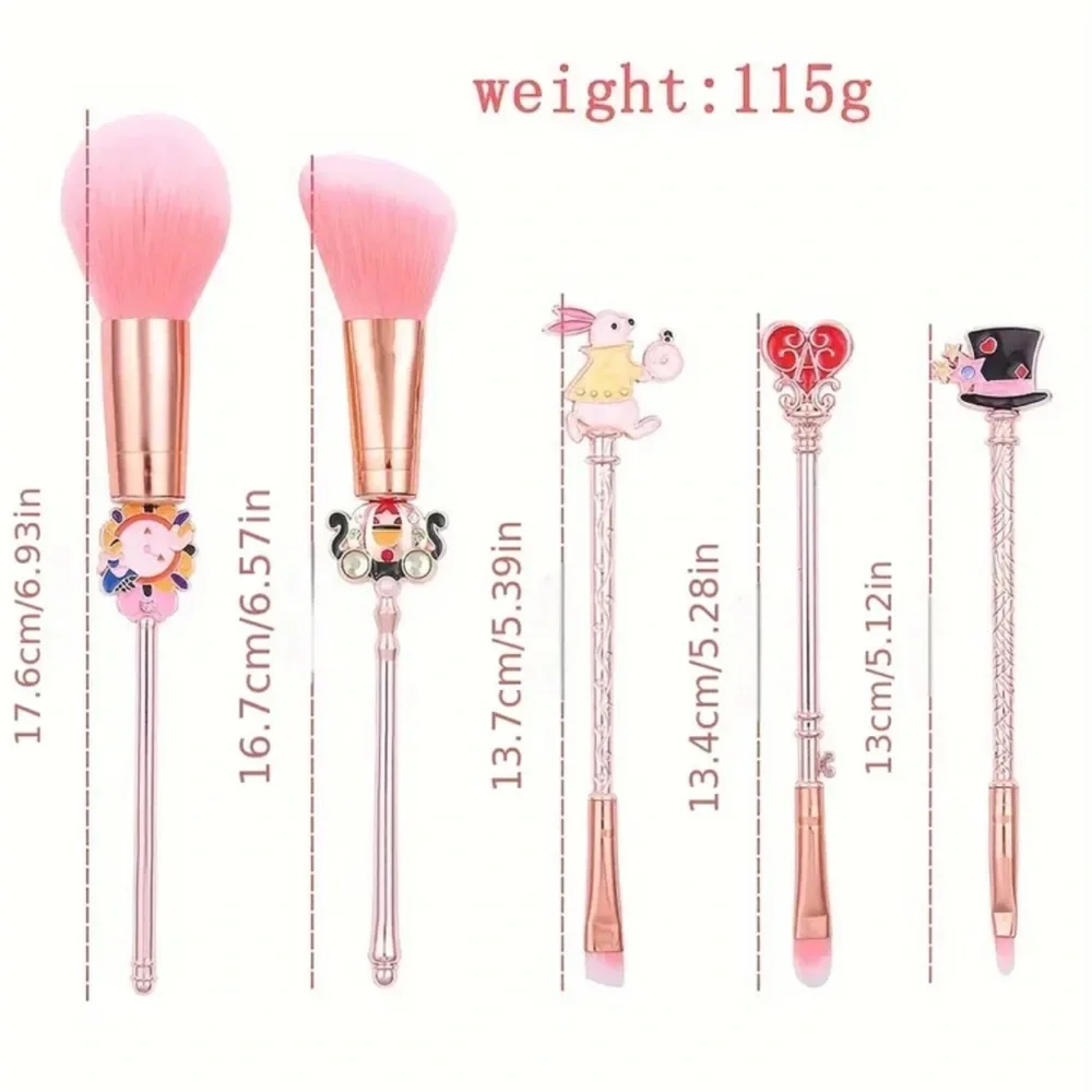 Disney’s Alice in Wonderland Makeup Brush Set, Alice In Wonderland Makeup Set